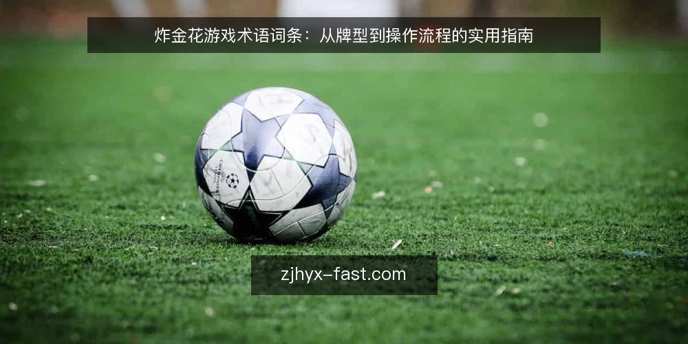 炸金花游戏术语词条:从牌型到操作流程的实用指南 — 准备阶段:术语与规则核对 配图